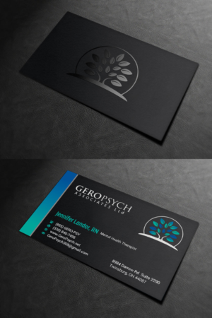 Visitenkarten-Design von INDIAN_Ashok für GeroPsych Associates, Ltd | Design: #15942500