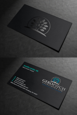 Business Card Design by INDIAN_Ashok for GeroPsych Associates, Ltd | Design: #15942507