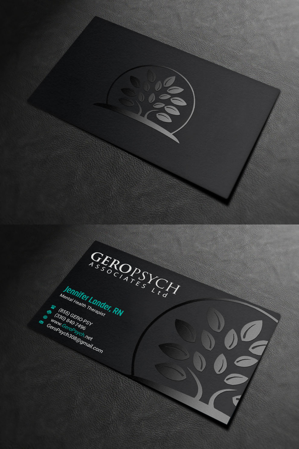 Business Card Design by INDIAN_Ashok for GeroPsych Associates, Ltd | Design #15942512