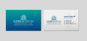 Diseño de Tarjeta de Presentación por INDIAN_Ashok para GeroPsych Associates, Ltd | Diseño: #15954264