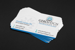 Diseño de Tarjeta de Presentación por JK18 para GeroPsych Associates, Ltd | Diseño #15934670