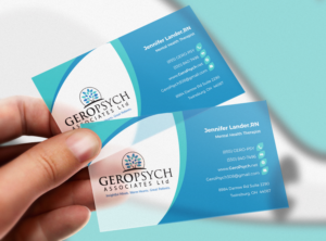 Visitenkarten-Design von Ni Oeuvre für GeroPsych Associates, Ltd | Design: #15951816