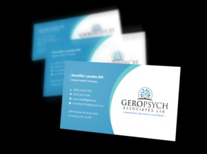 Visitenkarten-Design von Ni Oeuvre für GeroPsych Associates, Ltd | Design: #15951817