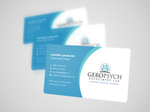 Visitenkarten-Design von Ni Oeuvre für GeroPsych Associates, Ltd | Design: #15951823