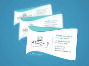 Visitenkarten-Design von Ni Oeuvre für GeroPsych Associates, Ltd | Design: #15951824