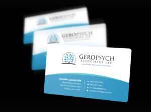 Visitenkarten-Design von Ni Oeuvre für GeroPsych Associates, Ltd | Design: #15951829