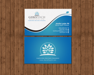 Diseño de Tarjeta de Presentación por chandrayaan.creative para GeroPsych Associates, Ltd | Diseño: #15940224