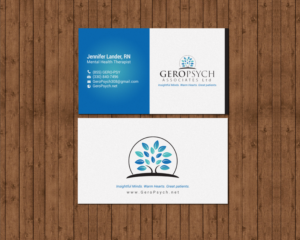Diseño de Tarjeta de Presentación por chandrayaan.creative para GeroPsych Associates, Ltd | Diseño: #15940328