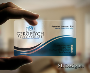Business Card Design by SL Designer for GeroPsych Associates, Ltd | Design: #15937257