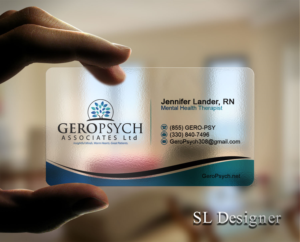 Business Card Design by SL Designer for GeroPsych Associates, Ltd | Design: #15937258