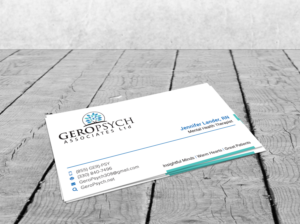 Visitenkarten-Design von Graphic Flame für GeroPsych Associates, Ltd | Design: #15950786