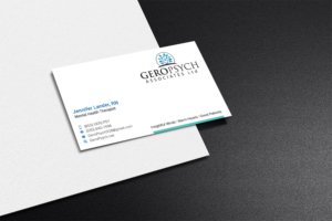 Visitenkarten-Design von Graphic Flame für GeroPsych Associates, Ltd | Design: #15950787