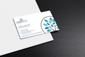 Visitenkarten-Design von Graphic Flame für GeroPsych Associates, Ltd | Design: #15950795