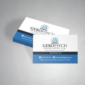 Business Card Design by BS Dimitrov for GeroPsych Associates, Ltd | Design: #15939858