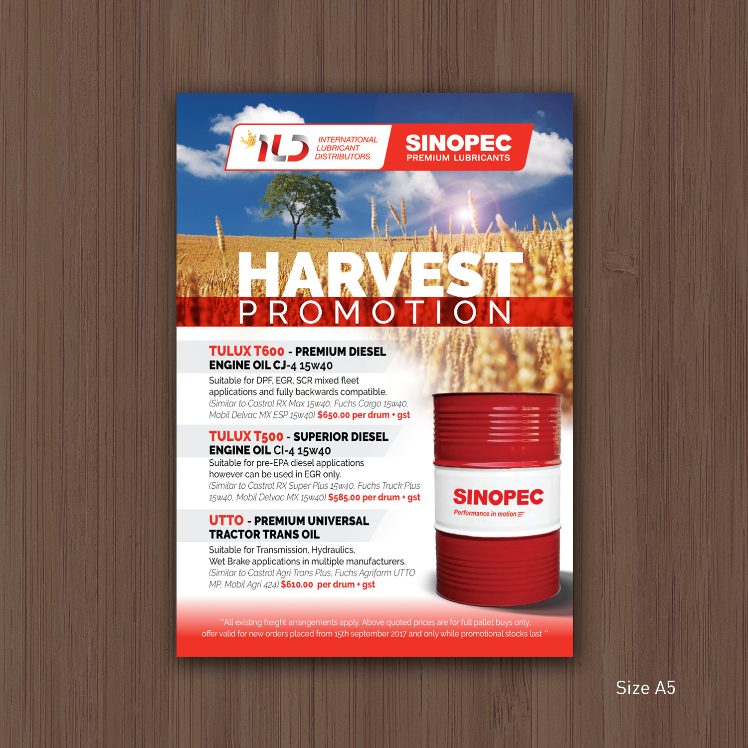 Diseño de Flyer por see why para ILD-SINOPEC | Diseño #15946875