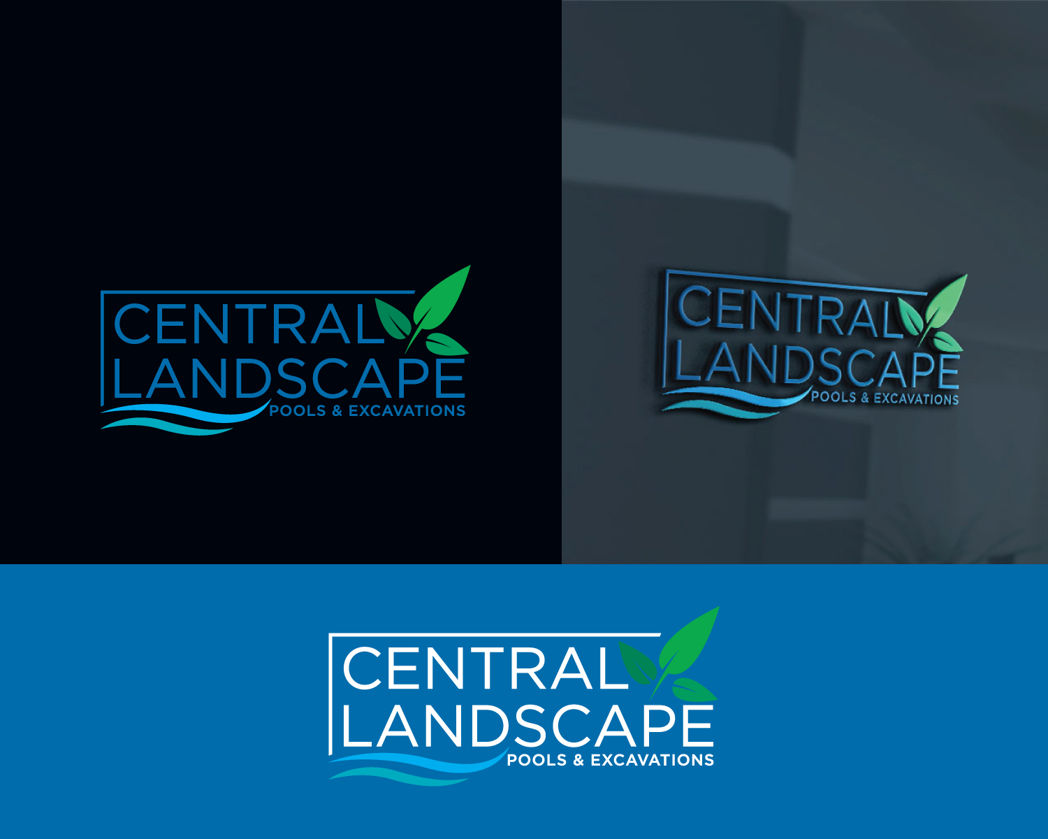Logo Design by Atec for central landscape  | Design #23596774