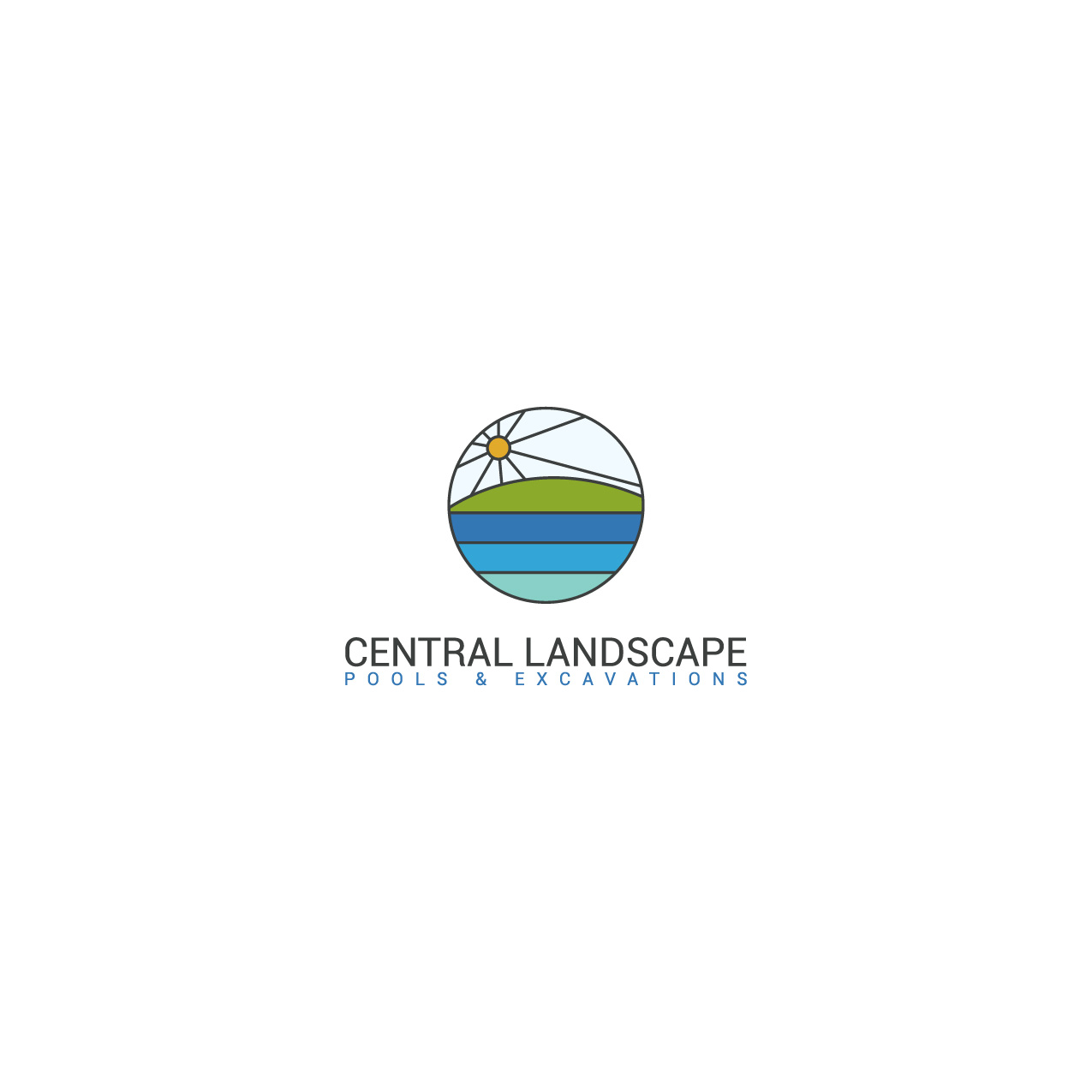 Logo Design by 4tech services for central landscape  | Design #23595607
