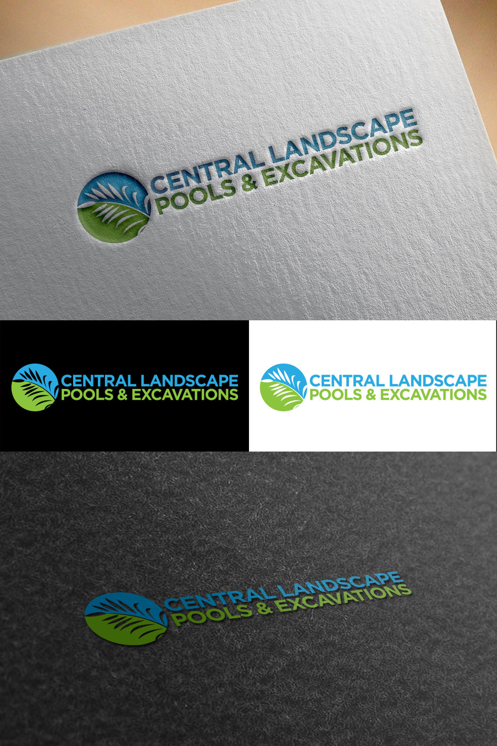 Logo Design by arsalan 4 for central landscape  | Design: #23601445