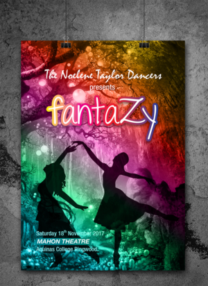 Dance school needs a poster to promote our annual concert | Poster Design by Intro Base