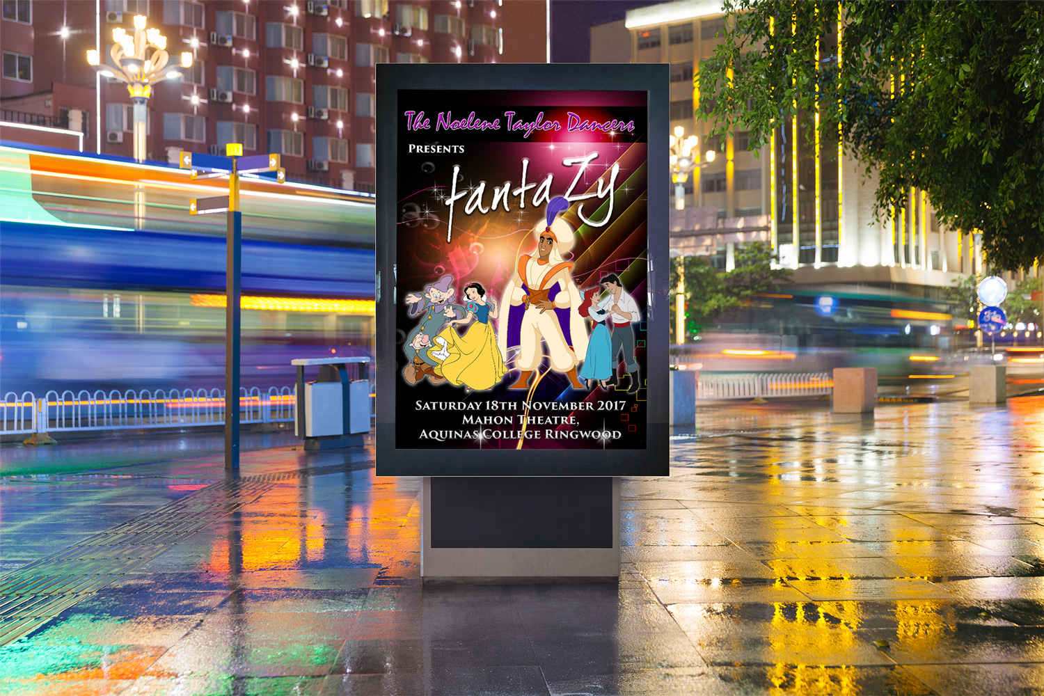 Poster Design by Petter Goms for The Noelene Taylor Dancers | Design #16056202