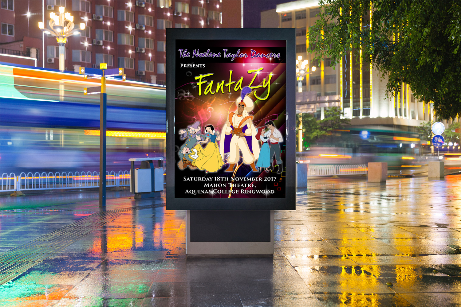 Poster Design by Petter Goms for The Noelene Taylor Dancers | Design #16056313