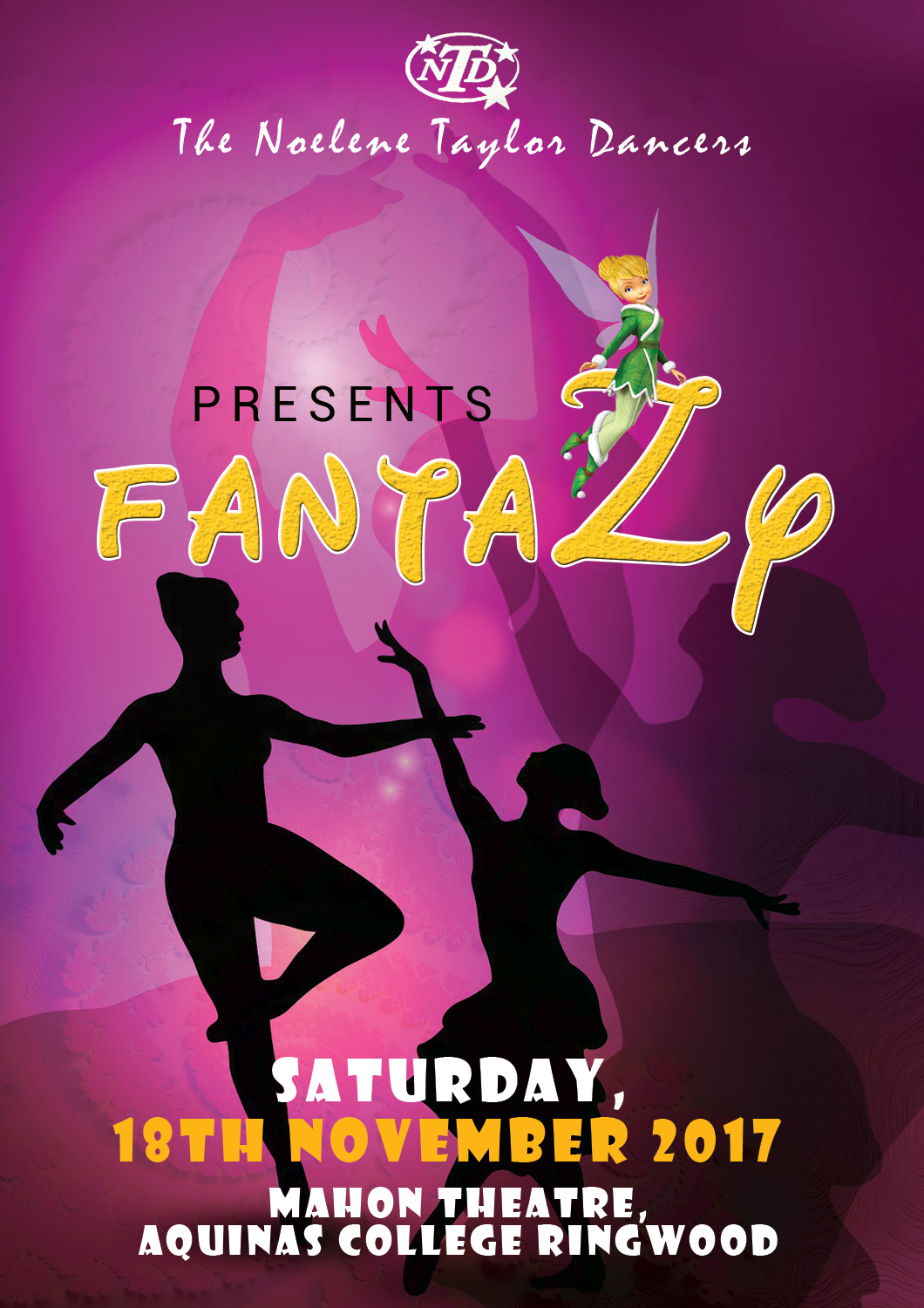 Diseño de Póster por Zeal Digi Works para The Noelene Taylor Dancers | Diseño #15971737