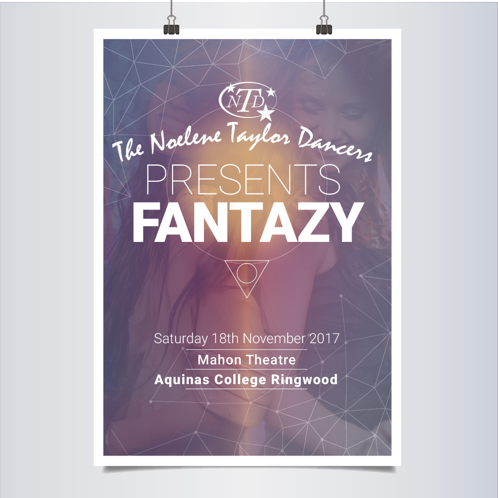 Diseño de Póster por Algérino para The Noelene Taylor Dancers | Diseño #15946183