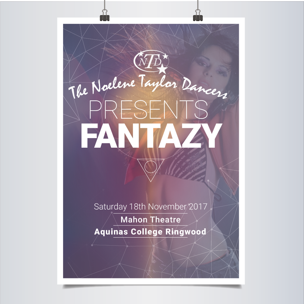 Diseño de Póster por Algérino para The Noelene Taylor Dancers | Diseño #15946184