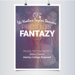 Diseño de Póster por Algérino para The Noelene Taylor Dancers | Diseño: #15946184