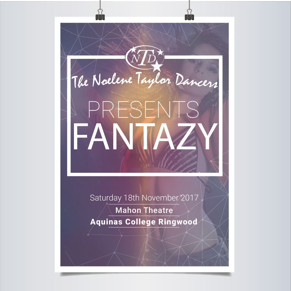 Diseño de Póster por Algérino para The Noelene Taylor Dancers | Diseño #15946408