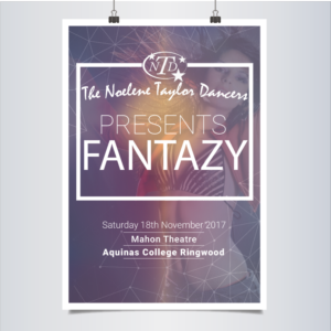 Diseño de Póster por Algérino para The Noelene Taylor Dancers | Diseño: #15946408