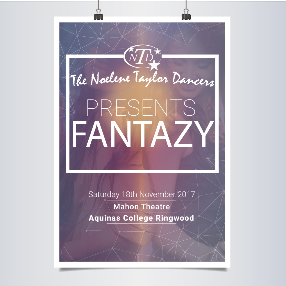 Diseño de Póster por Algérino para The Noelene Taylor Dancers | Diseño #15946409