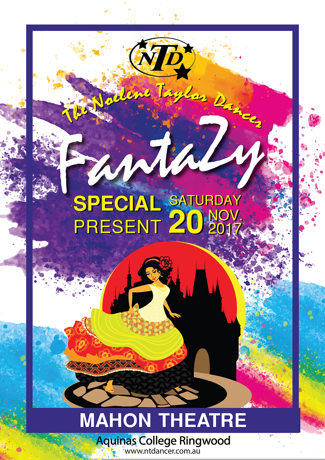 Poster Design by Lynh for The Noelene Taylor Dancers | Design #16003689