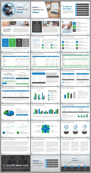 Diseño de PowerPoint por chachan para Partnerplus+ | Diseño #15985708