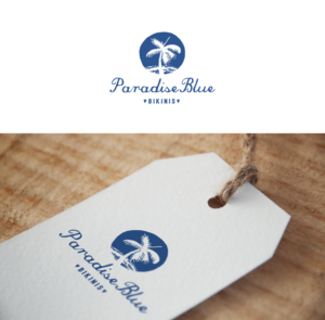 Paradise Blue Bikinis | Design de Logo par ALCD