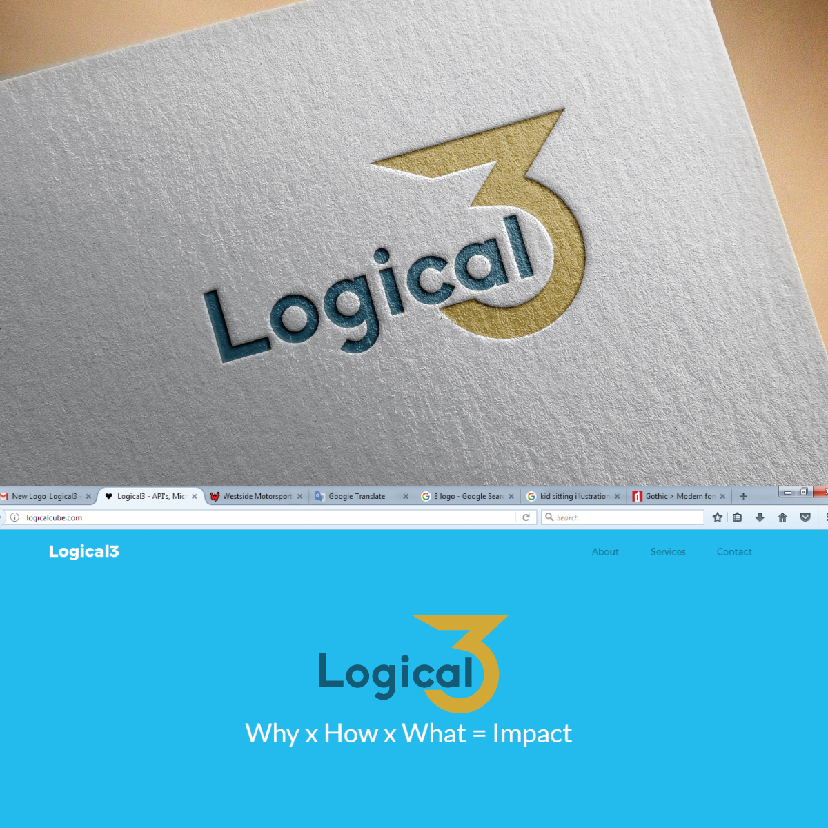 Logo Design by e-graphics for Logical Cube Pty Ltd | Design #15947715