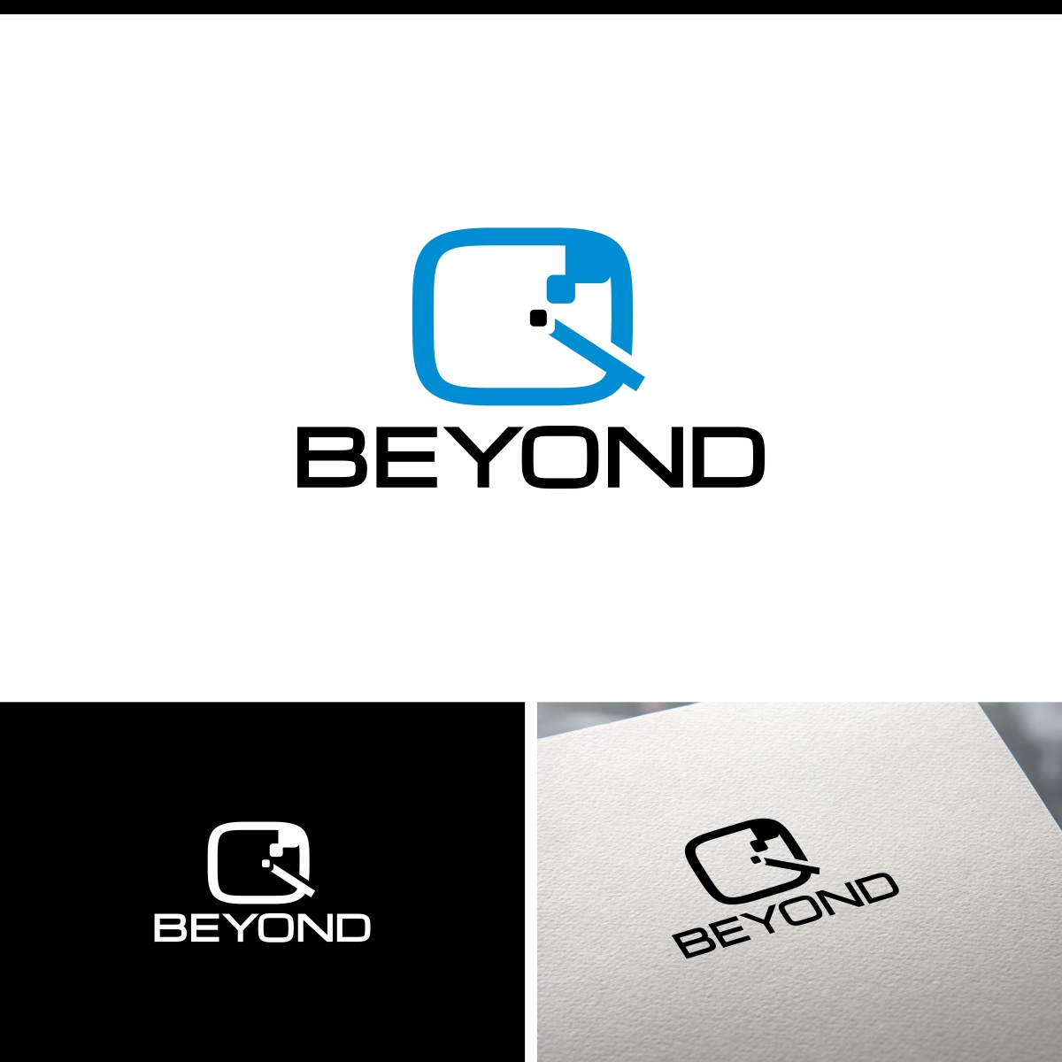 Logo Design by e-graphics for Q-Beyond | Design #15946519