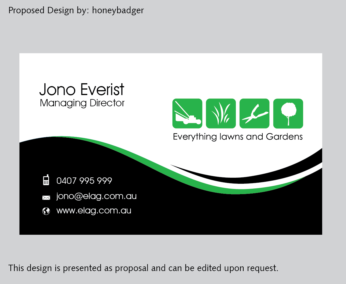 Business Card Design by rustee for this project | Design #2655617