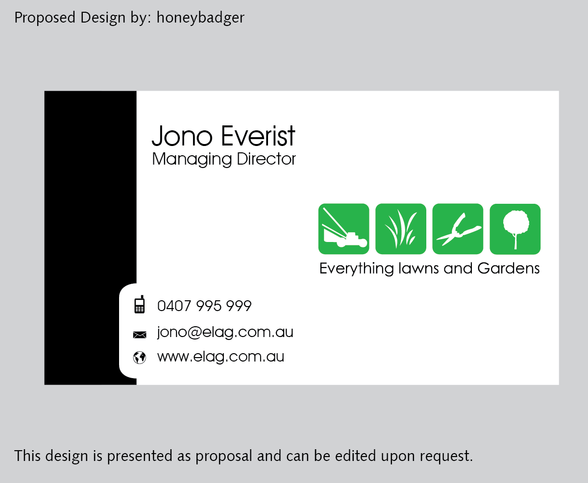 Business Card Design by rustee for this project | Design #2655631