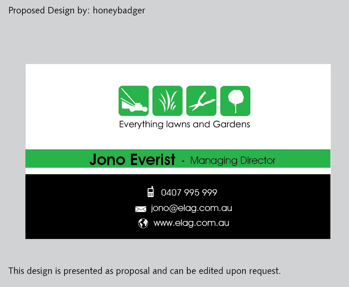 Business Card Design by rustee for this project | Design #2655681