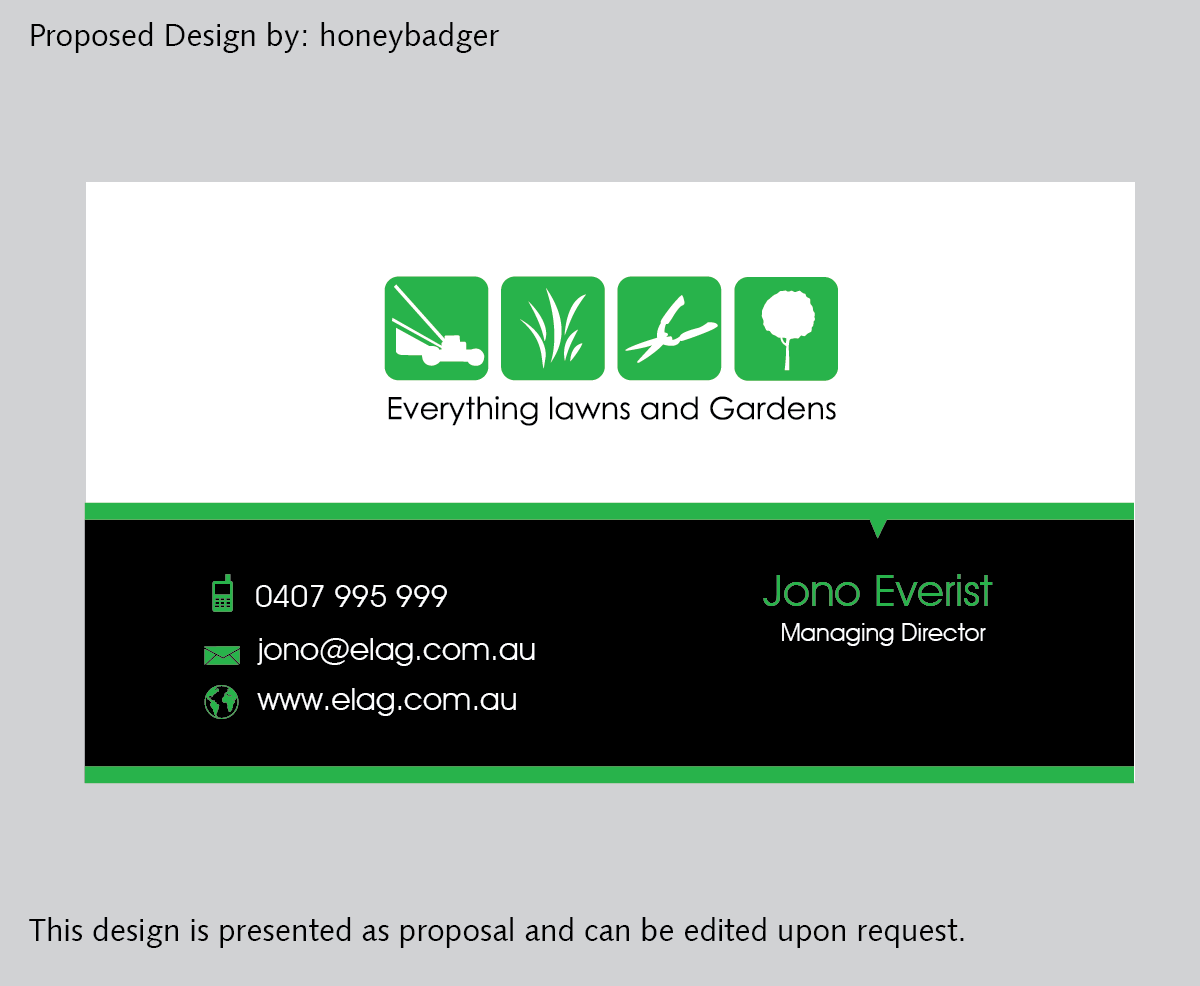 Business Card Design by rustee for this project | Design #2656673