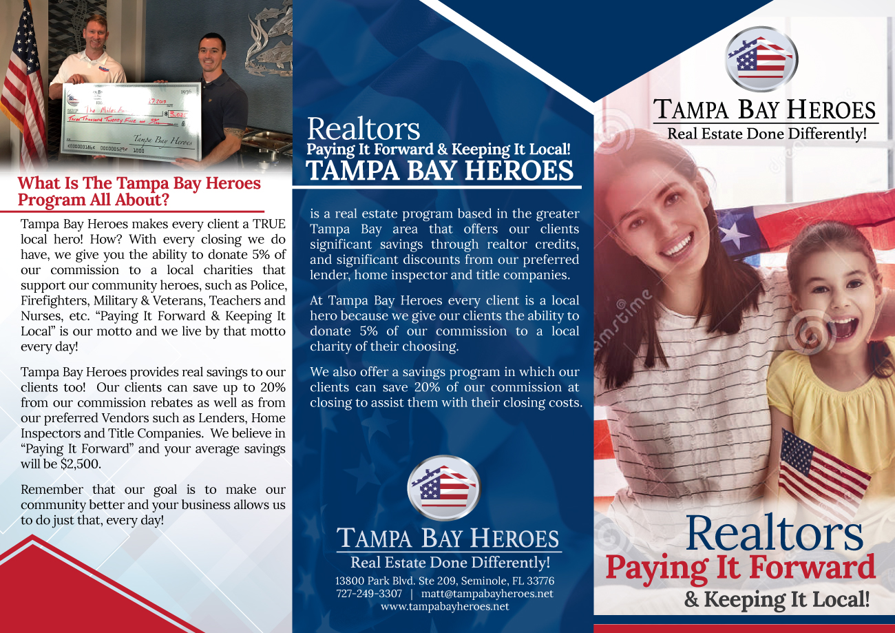 Flyer Design by Impressive Solutions for Tampa Bay Heroes | Design #16182965