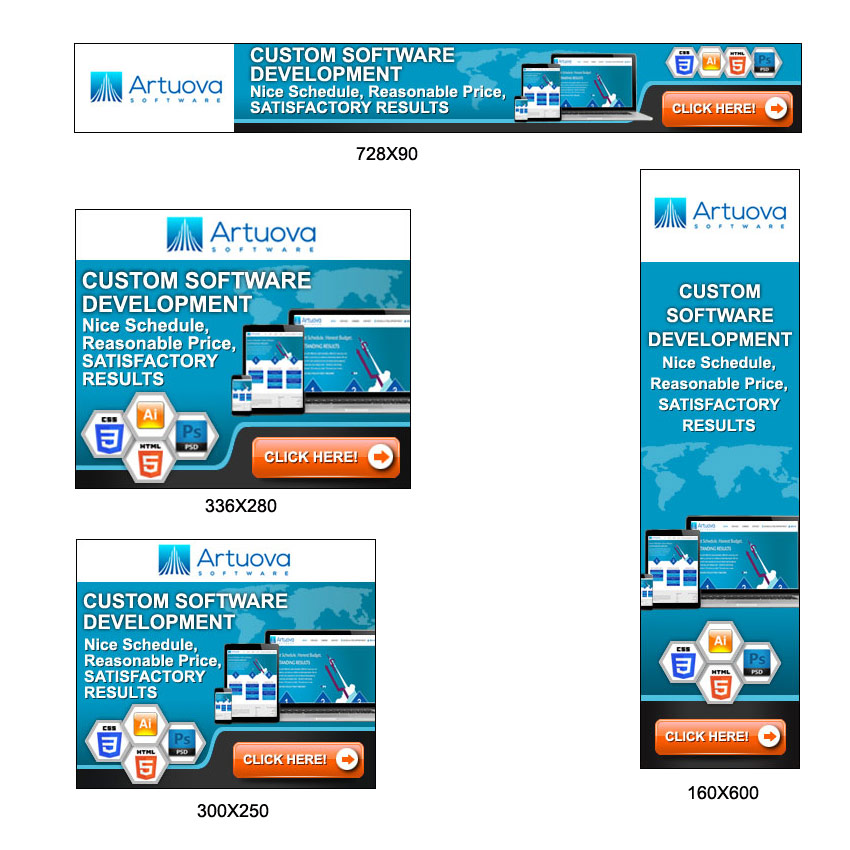 Banner Ad Design by DesignXyz for Solidgreen Software, LLC | Design #16003964