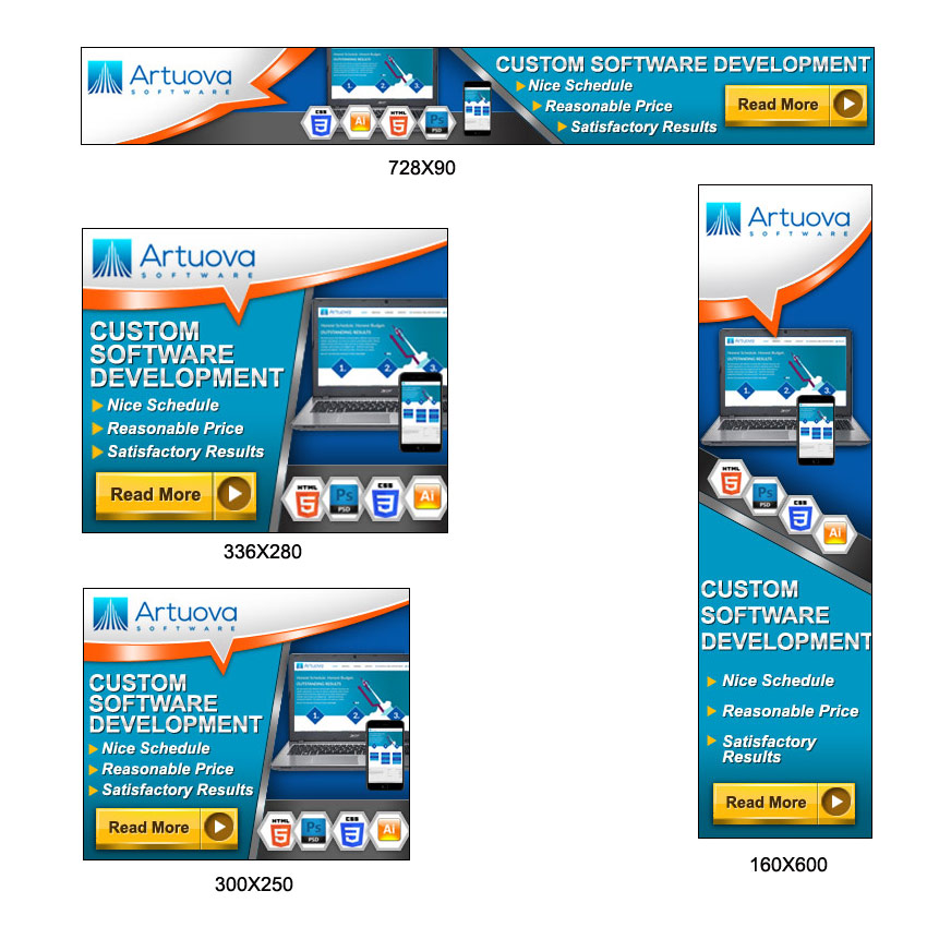 Banner Ad Design by DesignXyz for Solidgreen Software, LLC | Design #16003996