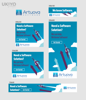 Diseño De Banner Publicitario por Ammii para Solidgreen Software, LLC | Diseño #15943783