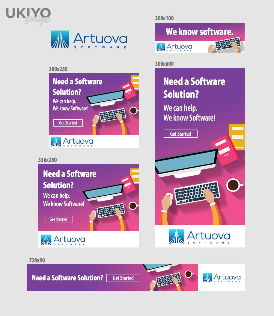 Banner Ad Design by Amy84 for Solidgreen Software, LLC | Design #15971534