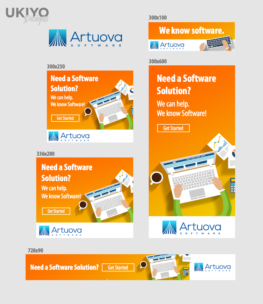 Banner Ad Design by Amy84 for Solidgreen Software, LLC | Design #15971535