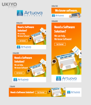 Banner-Design von Amy84 für Solidgreen Software, LLC | Design: #15971535