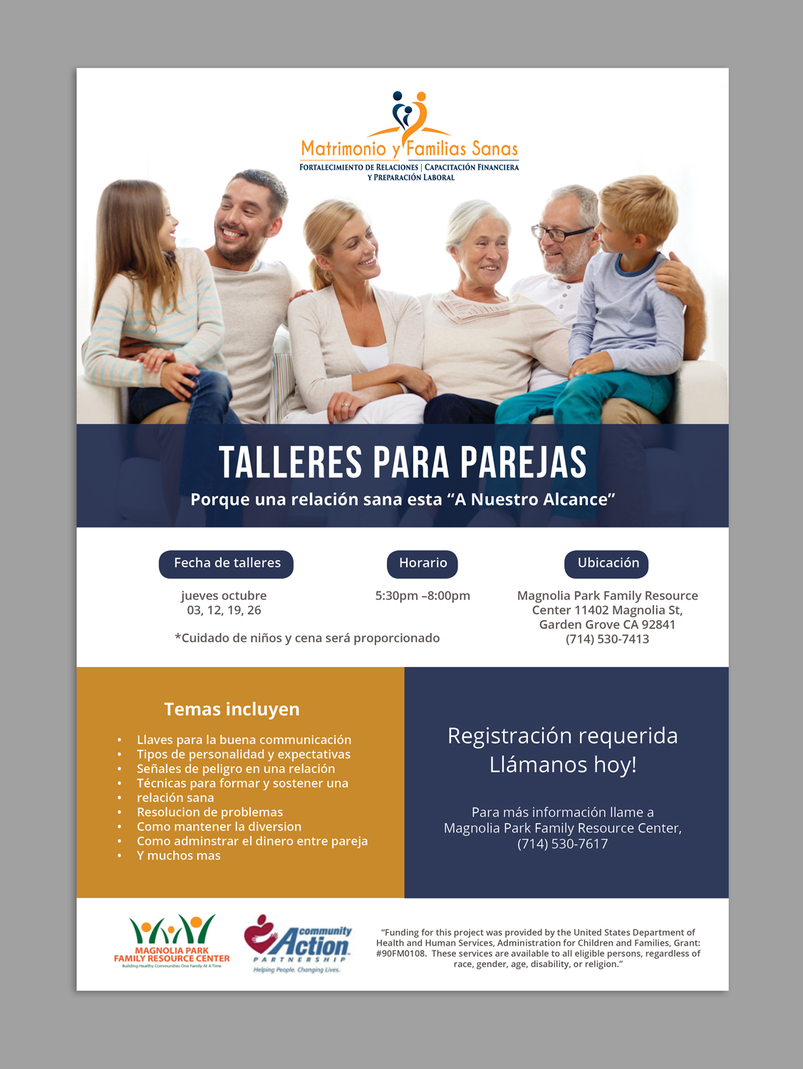 Flyer Design by AbyJohns for Community Action Partnership of Orange County | Design #15981772