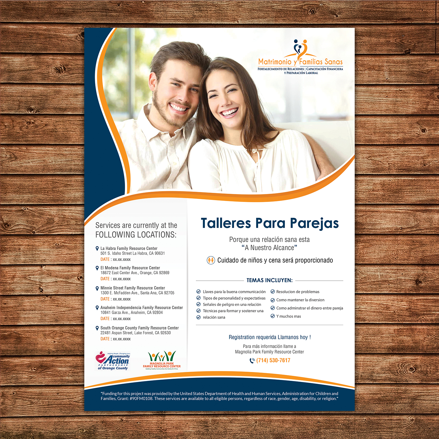 Flyer-Design von debdesign für Community Action Partnership of Orange County | Design #16014867